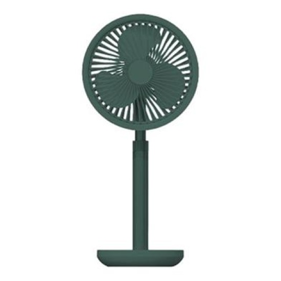 JOYKALY YG-729 Portable Rechargeable 8 Inches Fan with LED Ligh